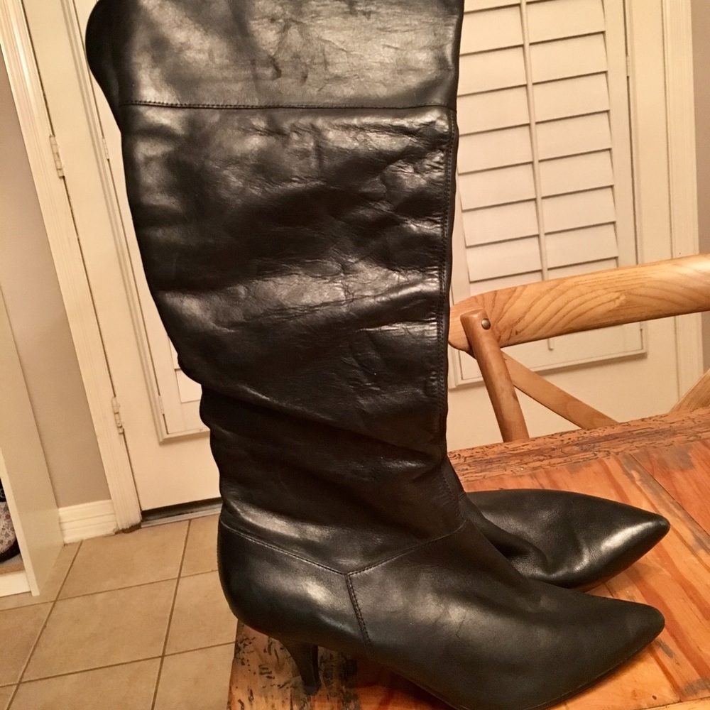 Black boots